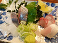 20250730-2 佐伯 今日はさんかくワサビって宿に転がり込んで、晩酌に魚八ってぇ居酒屋で佐伯の魚をあてに