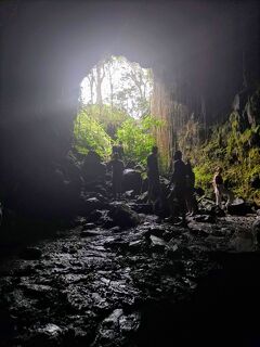 2024年5月ハワイ島9日目　ハワイ島最終日　ヒロ周辺　カウマナ洞窟