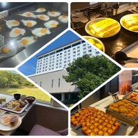 グランドメルキュール琵琶湖リゾート＆スパホテルステイひとり旅　４琵琶湖を見ながら豪華朝食ビュッフェ