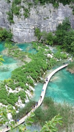 心が洗われる風景の中を歩く旅（3）念願のプリトヴィツェ国立公園を2日間で11時間歩く『下湖群編』