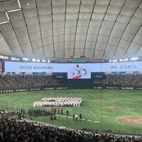 2025年8月　東京ドーム　読売ジャイアンツVS阪神タイガース　長嶋茂雄終身名誉監督追悼試合