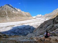 スイスあちこちハイキング　アレッチ氷河を見に行こう