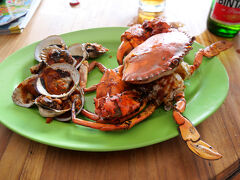 マレーシア航空ビジネスクラスで行くバリ島　12.ジェンガラ・ケラミックで買物をした後、クドガナン魚市場でイカンバカールを味わう