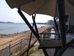 復興半ばの和倉温泉へ