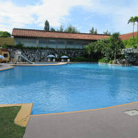 リザンシーパーク谷茶ベイのステージショー　エイサーと琉球舞踊