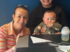 サンパウロの愛弟子君が赤ちゃんを見せに来てくれました