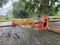 2025年夏旅行は平穏と騒乱が交差したネパールの旅12／仏陀の生誕地ルンビニに整備されつつある聖地公園をぶらぶら