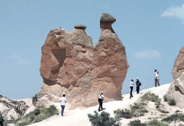 ビジネスクラスで世界一周の旅５０日間。    おじさん一人旅。　 第１４日目カッパドキアで妖精の煙突を楽しむ。