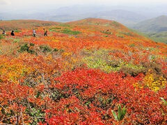 紅葉の栗駒山の記録
