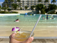 小5娘と3連休でまだまだ夏の沖縄★台風なんてあっち行け！ドラクエ×珊瑚染めTシャツ×BBQ×プール