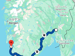 ノルウェー（オスロからスタヴァンゲル電車移動）