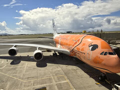 最高級バック{Hermès}税関通って持ち帰るまでの記録＋『ロンギーズ』でディナー＆復路は→ANAフライングホヌ＜ファーストクラス＞♪後編