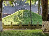 望蜀西安成都旅7:諸葛亮が眠る武候墓へ