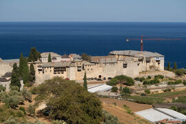 ギリシャ北部・北マケドニア世界遺産めぐり　⑧聖山アトス、最古の修道院へ