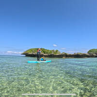 2025年10月　沖縄4日目　息子9才初SUP！のんびりホテル時間と鉄板焼き大地で誕生日Dinner