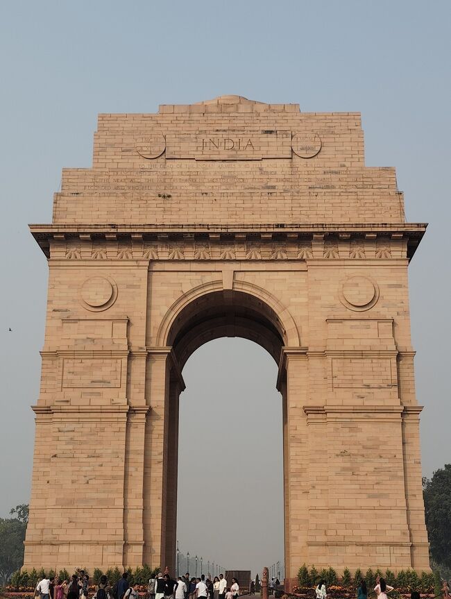 2025北インド周遊9  インド門他デリー市内巡り