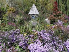 旭川郊外の上野ファームで花見学