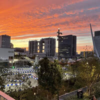 ヒルトン東京お台場と「ドリーム夜さ来い」、トヨタアリーナ東京からの絶景サンセット