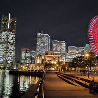 都会の恩賜庭園2つと横浜　2023年12月　