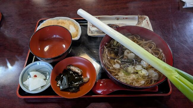 【大内宿】ネギで蕎麦を食べる！