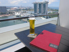 マリーナベイ見下ろすテラス席でビール♪ぶらりチャイナタウン＊いよいよ帰国☆シンガポール留学の旅17