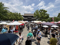 2025年6月　1週間で京都と東京3　弘法さんに行くため21日は京都に滞在　東寺の弘法市　京都4日目
