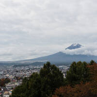 富士山をちゃんと見たことなかったので山梨へ行ってきた①