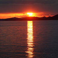 2025年11月　瀬戸内で牡蠣満喫のハズだったのに・・その２赤穂御崎の夕日と温泉