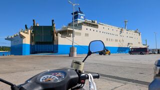 【奄美沖縄 原付旅】クイーンコーラルクロス 与論島→沖縄本島・本部港（マリックスライン）