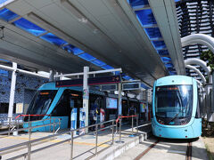 2025年10月 台湾の新型観光列車とEMU3000系列車で行く台北 宜蘭 花蓮 鉄道の旅（13）淡海軽軌・藍海線で行く淡水漁人埠頭・帰国編