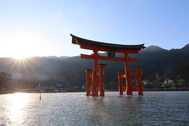 船で訪ねる厳島神社 ～冬の朝の海上参拝が最高だった件～【広島・岩国2日目①】