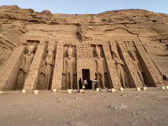 遥かなるエジプトナイルの船旅　12　7日目　夜明けのアブ・シンベル