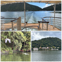 ７日間で福井県を車でグルっと巡ってみました。10 三方五湖の水月湖の若狭町観光船レイククルーズに乗ってみました。