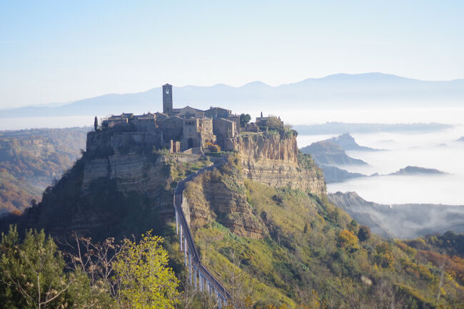 関空発ローマと近郊観光の旅③　念願のチヴィタとオスティア、ローマ