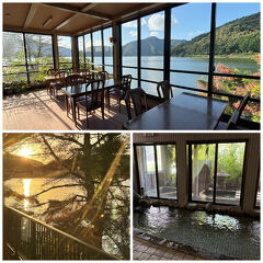 ７日間で福井県を車でグルっと巡ってみました。13 三方五湖の水月湖の畔にある日本秘湯を守る会のお宿「虹ケ島温泉」に一泊。