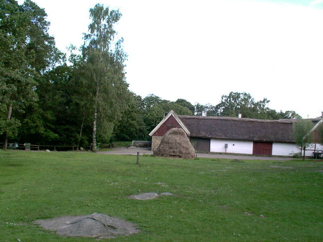 スカンセンの眺め・３<br />のどかな感じが落ち着く