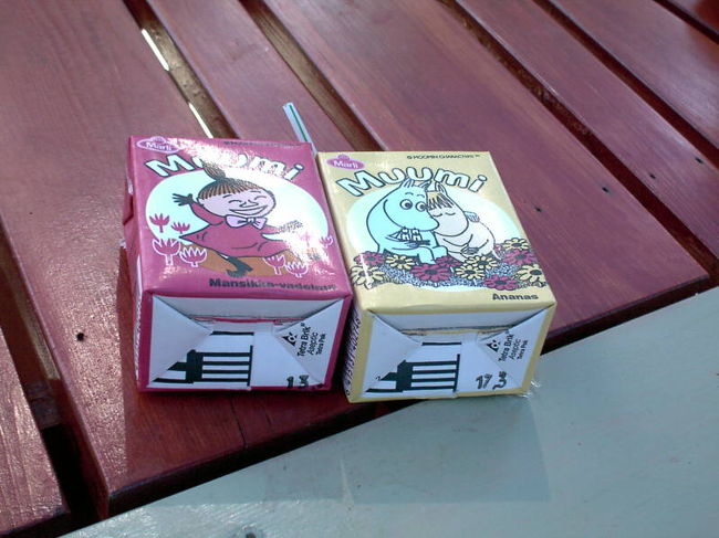 ひとやすみ中に。<br />さすが…(フィンランドのほかのスーパー<br />でももちろん売っています)