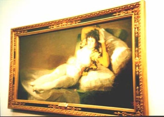 プラド美術館　　「着衣のマヤ」