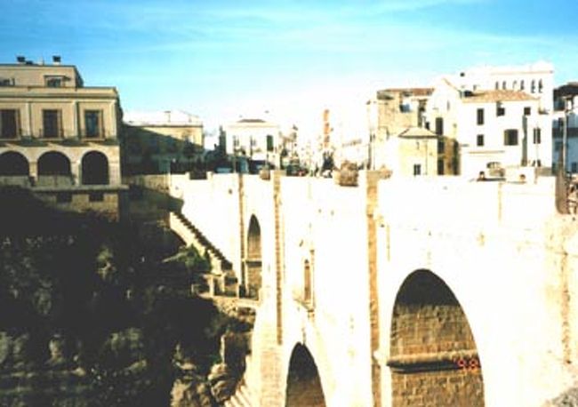 ロンダの街並み