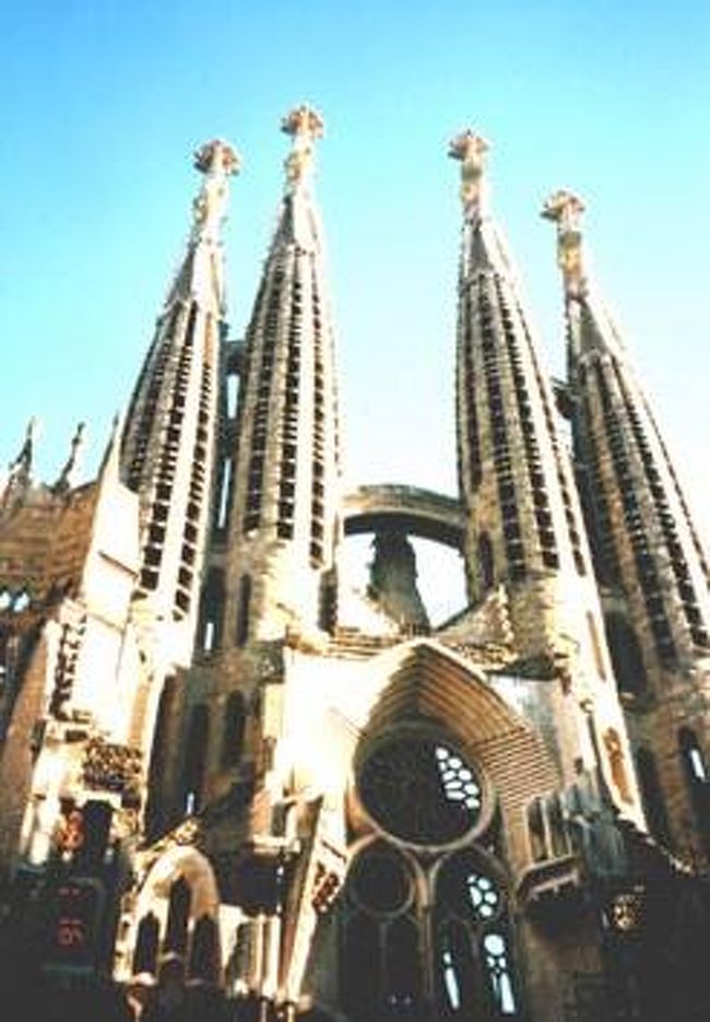 バルセロナのサクラダファミリア