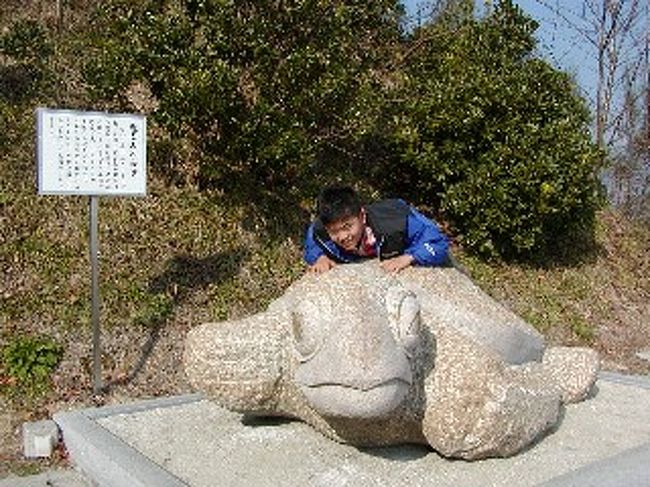 大島　亀老山展望台にて