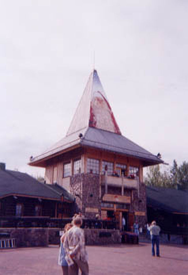 サンタクロース村のメインオフィス。<br />この中にサンタさんがいらっしゃいます。