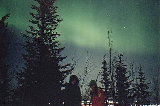 オーロラと子供達