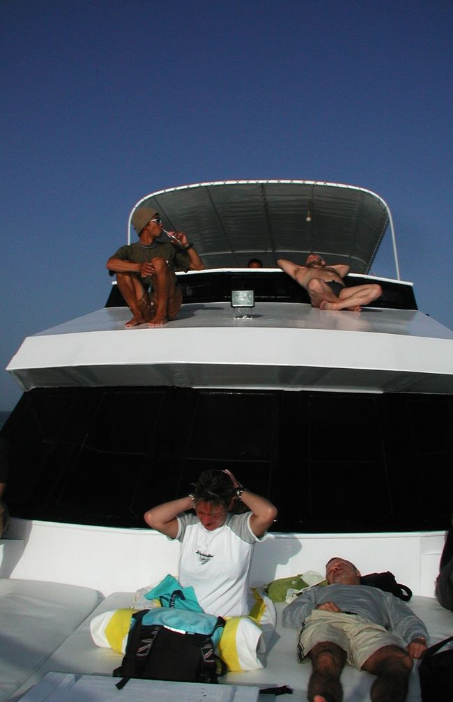 風向きやポイントによって微妙に違う海の景色