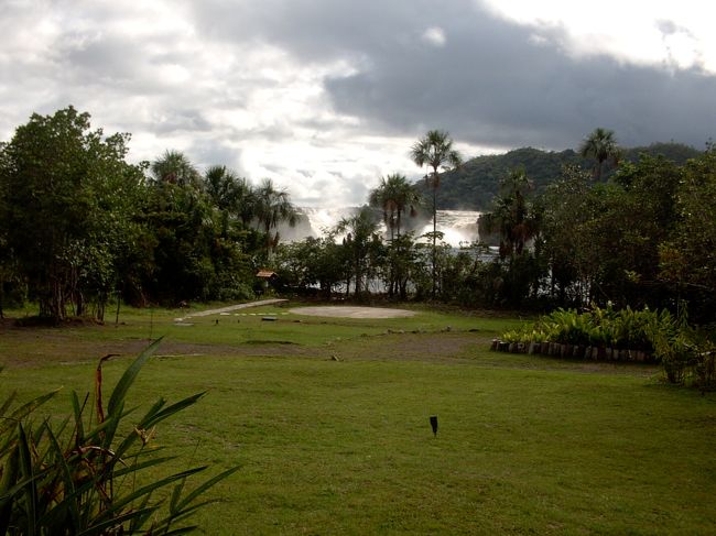 お部屋のバルコニーから