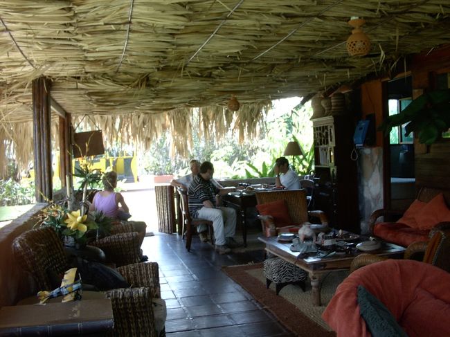 開放的なレセプション