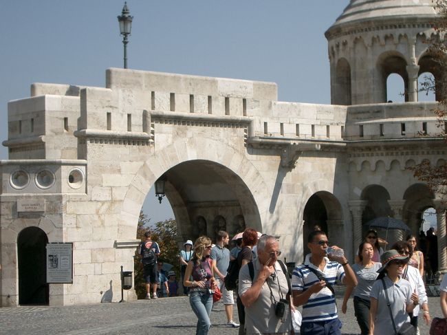 有名な漁夫の砦です。