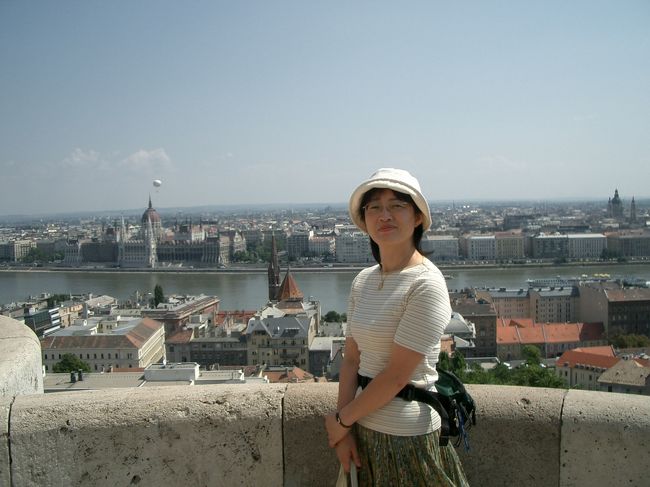 漁夫の砦からドナウを望む