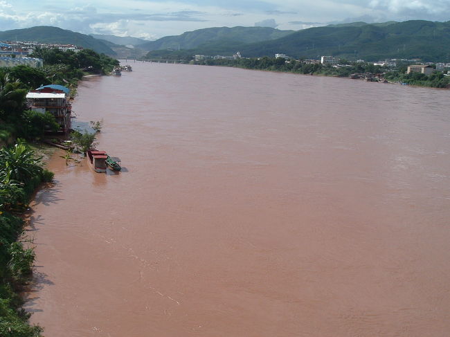 久々のメコン川