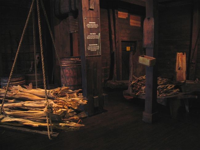 ハンザ博物館の中の昔の作業場<br /><br />An old workshop inside Hanseatisk Museum